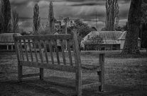 Berrima NSW park bench