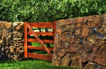 Stone wall