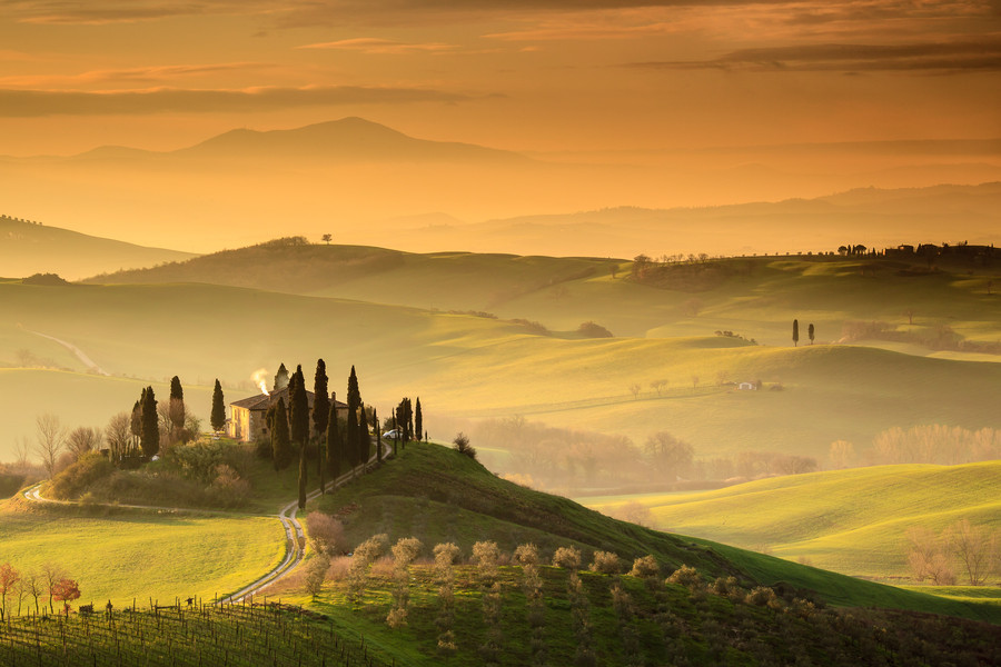 Photograph Podere Belvedere, San Quirico d'Orcia by Edwin Kremer on 500px