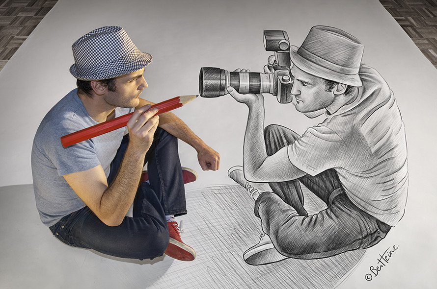 Photograph Pencil Vs Camera - 73 by Ben Heine on 500px