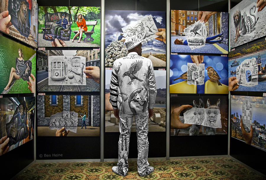 Photograph Customized Exhibition Uniform by Ben Heine on 500px