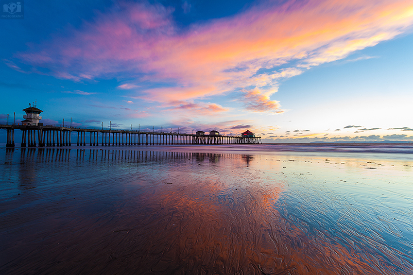 Photograph Huntington Beach Pier at Sunset by Nhut Pham on 500px
