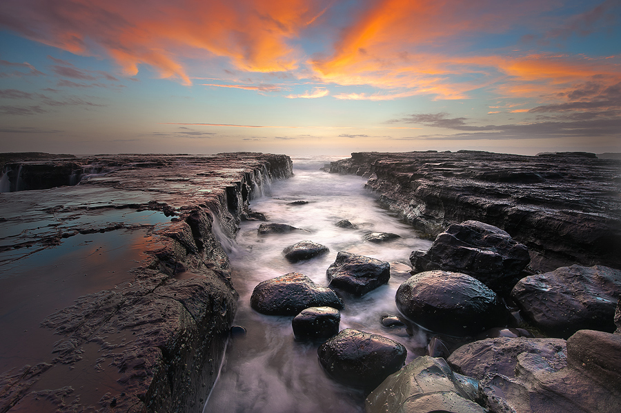 Photograph Rocky path to dawn.. by Zelda T on 500px