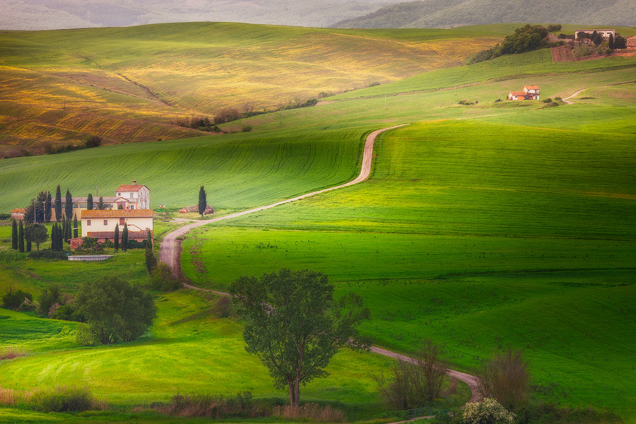 Photograph Tuscan Farmhouses by Alberto Di Donato on 500px