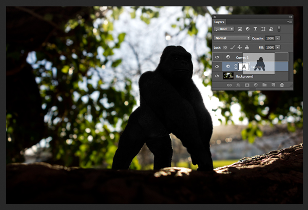 Gorilla duplicating masks on other adjustment layers