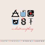 Desktop Wallpaper Calendars: August 2014