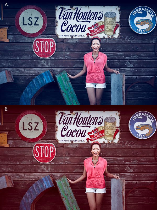 How to create the vintage look in Lightroom