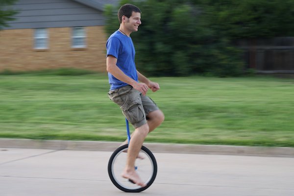 Unicycling