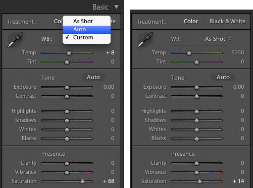 07Lightroom WB Setting