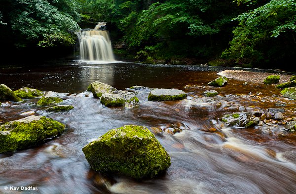 The waterfall will be in full flow after rainfall.