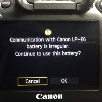 Discussion â€“ Camera Firmware Update Causes Third Party Batteries to Fail