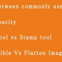 6 Commonly Used and Confused Tools in Photoshop Explained