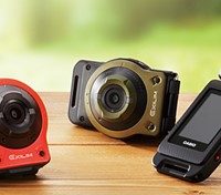 Casio develops Exilim EX-FR10 two-part action cam with wireless monitor