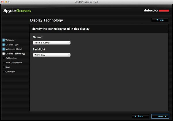 Monitor calibration with Spyder 4 Express