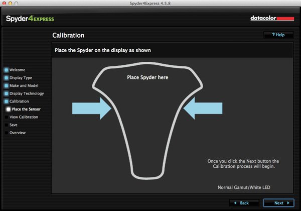 Monitor calibration with Spyder 4 Express