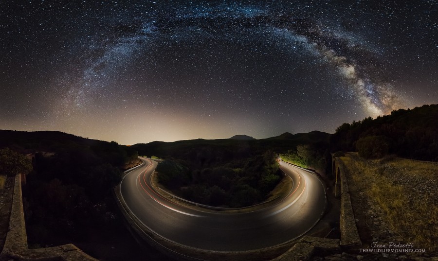 Photograph Starry road by Ivan Pedretti  on 500px