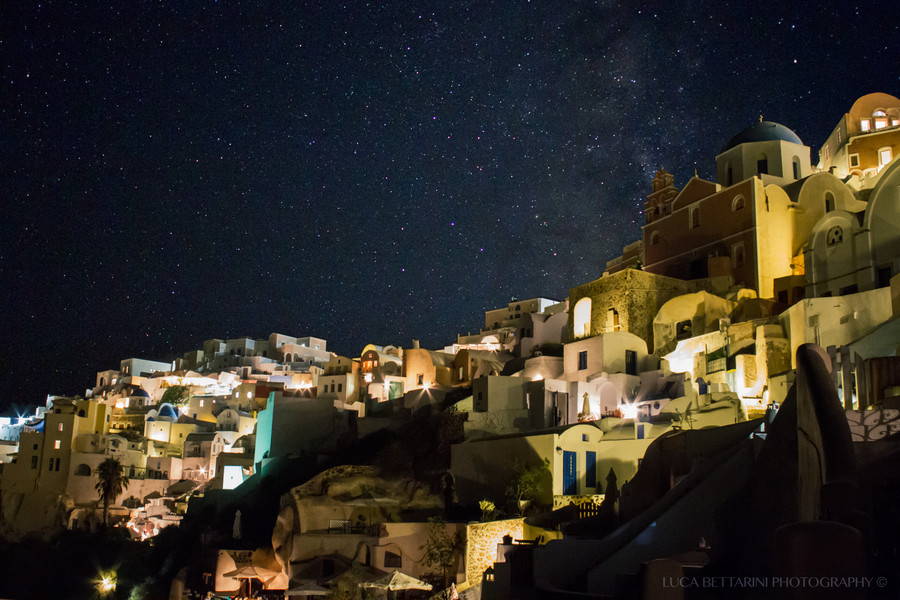 Photograph Starry night in Santorini by Luca Bettarini on 500px