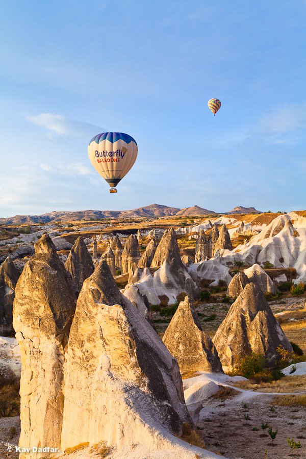 The light coming from the side helps to beautifully light the landscape.