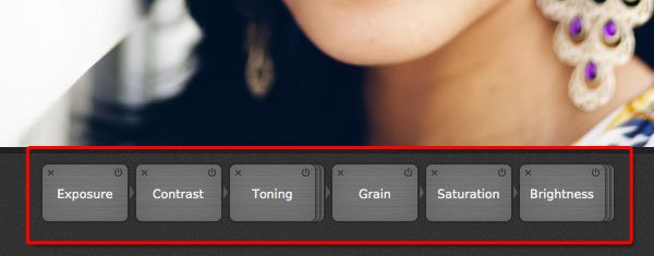 CameraBag for portraits