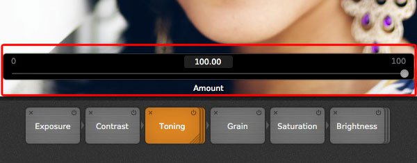 CameraBag for portraits