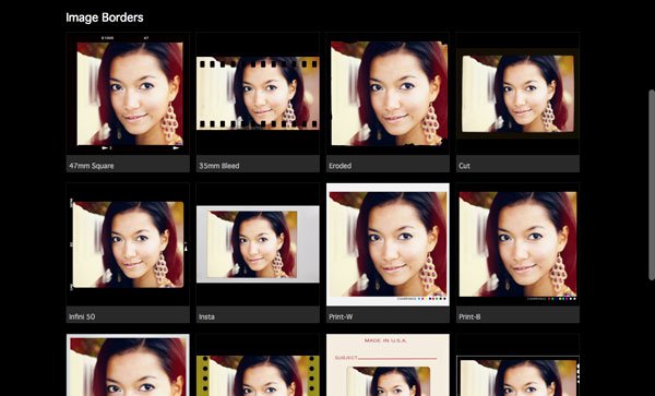 CameraBag for portraits