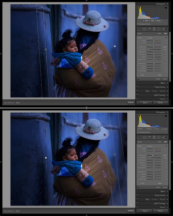 Post-processing in Lightroom