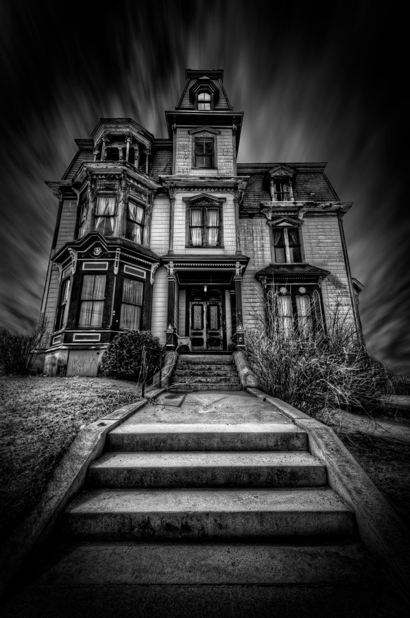 Photograph The Haunted Victorian Mansion by Frank Grace on 500px