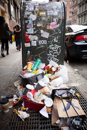 Trash, SoHo.
