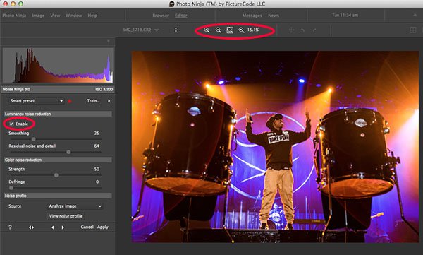 Photo Ninja noise reduction plugin