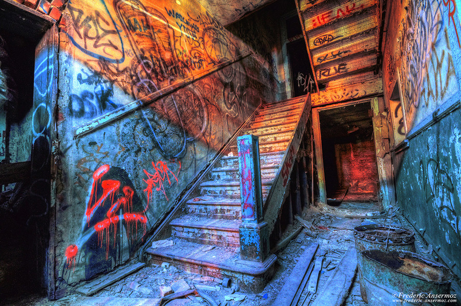 Photograph The Stairs by Frederic Ansermoz on 500px