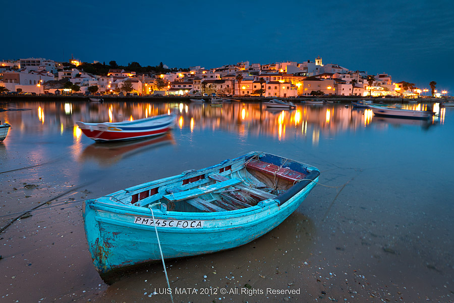 Photograph Ferragudo at dusk by Luis Mata on 500px
