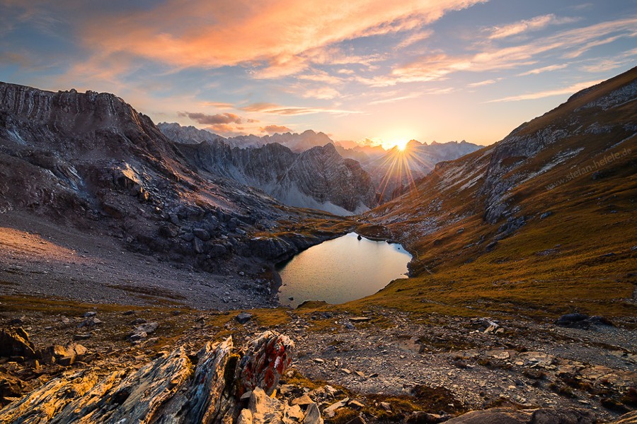 Photograph Alpine Autumn Dusk by Stefan Hefele on 500px