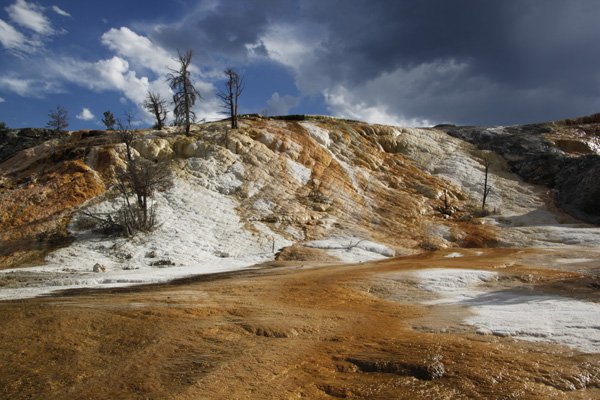 Yellowstone, Mammoth Hot Springs, landscape, photography, National Park, wide angle, Tamron18-270mm