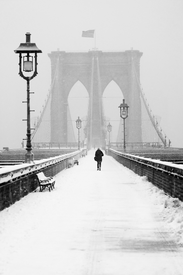 Photograph Alone on the Bridge  by Anthony Pitch on 500px