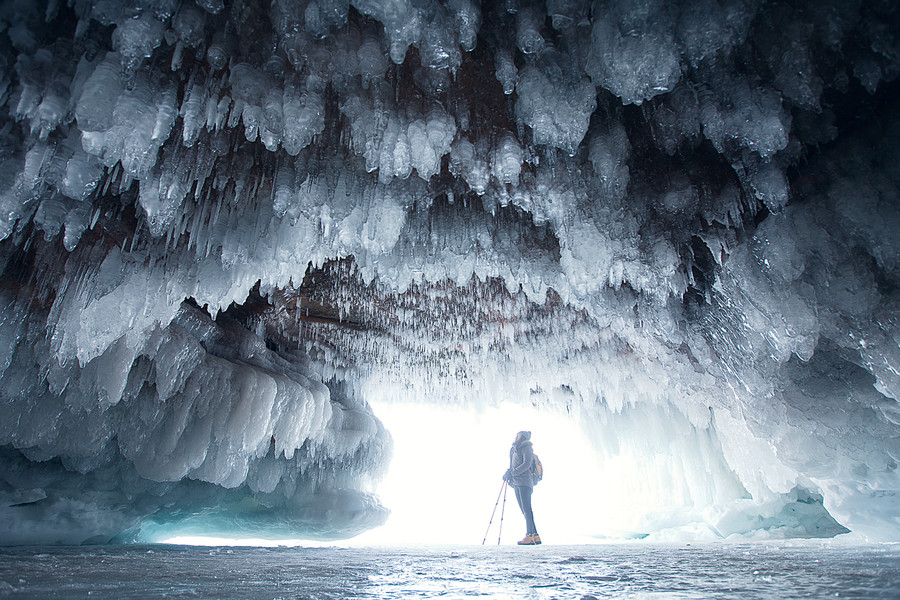 Photograph Apostle Islands Ice Cave by Yinan Li on 500px