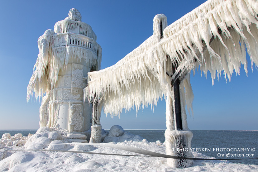 Photograph St. Joesph Lighthouse in Winter by Craig Sterken on 500px