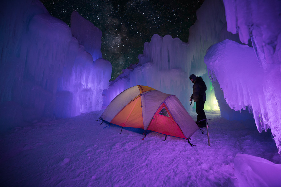 Photograph Polar Vortex: Ice Castles by Ron Risman on 500px