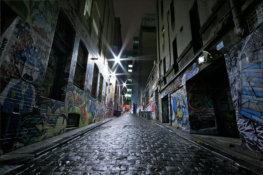 Photograph painting the town by Shady ezz on 500px