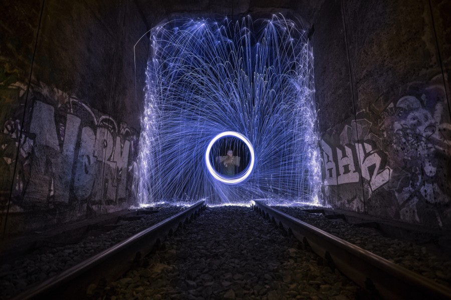 Photograph blue eye by Sergio Spiegel on 500px