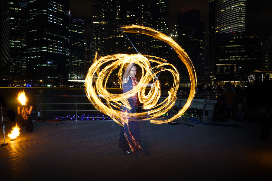 Photograph Fire Staff by Jenny Zhang on 500px