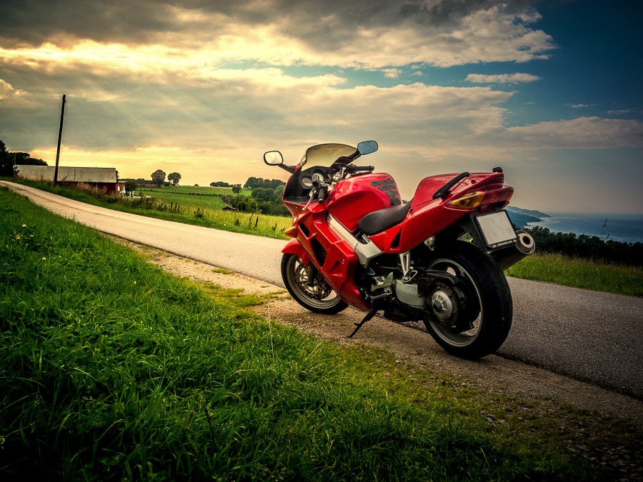 Photograph A golden moment with the Honda by Daniel Kvick on 500px