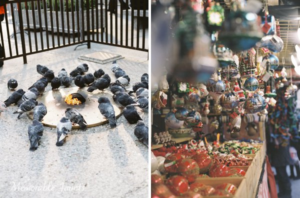 Medium Format Film Mamiya Christmas Market in Downtown Chicago by Memorable Jaunts