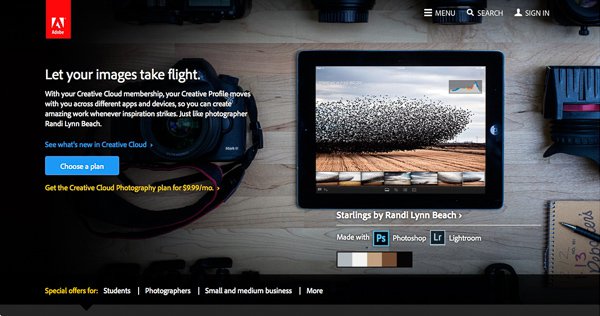 Lightroom creative cloud