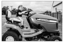 John Deere mower
