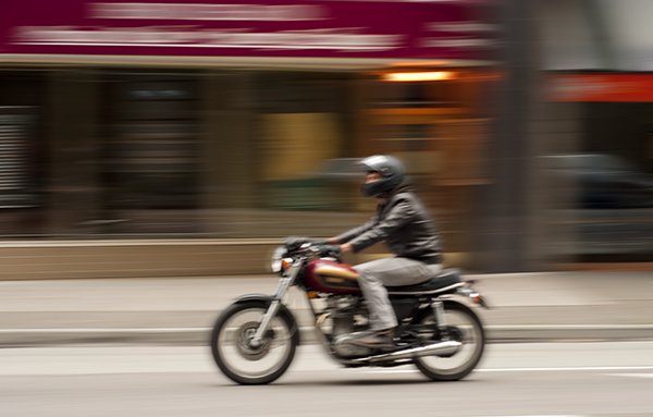 A panning shot creates a very unique sense of movement