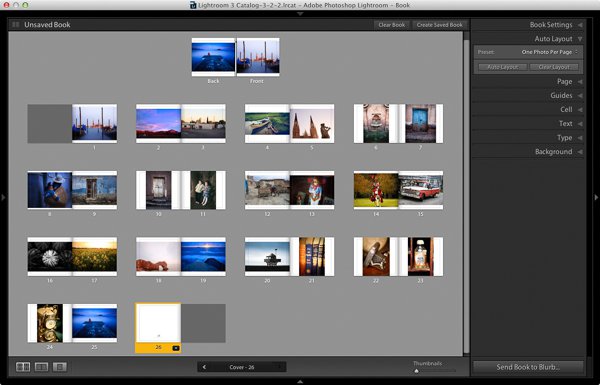 How to create a simple photo book in Lightroom