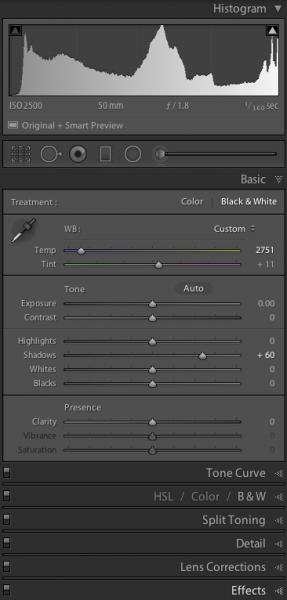lightroom develop module