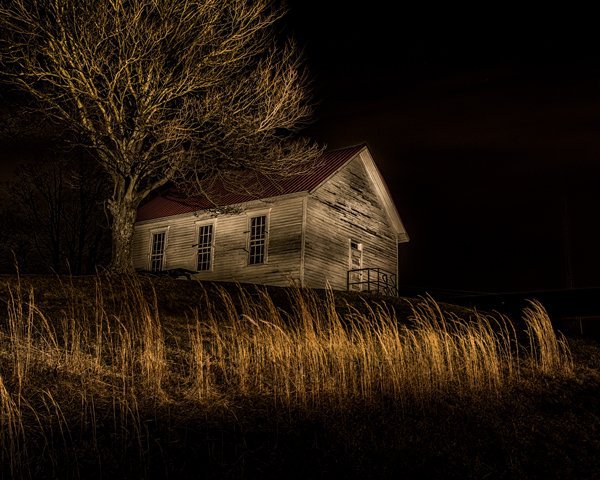 Exposure time 30 seconds at f/8