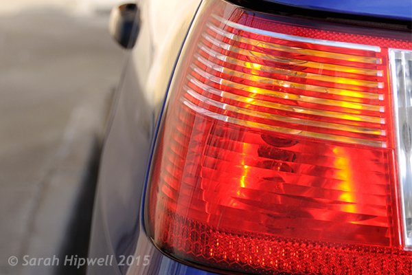 car tail light