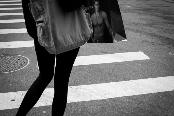 This image would not have worked without the elegant and suggestive stance in the legs.